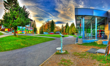 Картинка словения maribor pekre города улицы площади набережные дома деревья улица