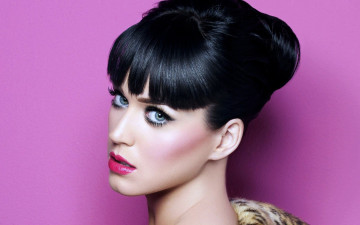 обоя музыка, katy, perry, макияж