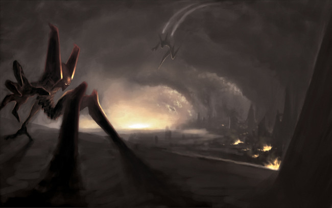 Обои картинки фото аниме, evangelion, меха, eva