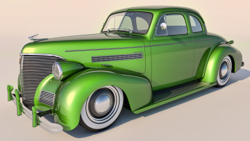 Картинка автомобили 3д 1939 chevrolet coupe
