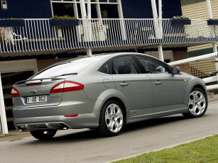 Картинка автомобили ford серый xr5 mondeo