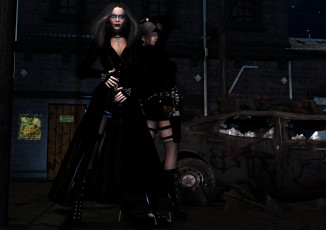 Картинка 3д+графика фантазия+ fantasy девушки фон взгляд