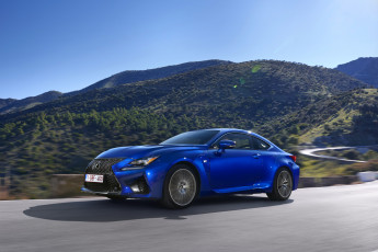 Картинка автомобили lexus синий 2014г eu-spec rc f