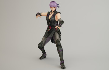 Картинка 3д+графика аниме+ anime поза фон взгляд девушка