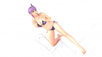 Картинка 3д+графика аниме+ anime девушка взгляд фон