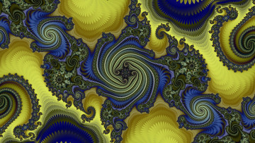 Картинка 3д+графика фракталы+ fractal фон узор цвета