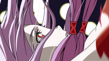 Картинка аниме guilty+crown огни девушка падение заколка yuzuriha inori