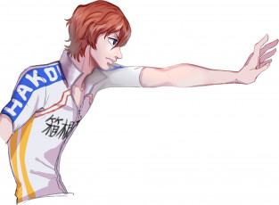Картинка аниме yowamushi+pedal парень