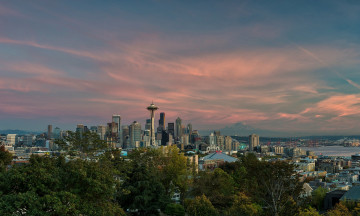 Картинка seattle города сиэтл+ сша панорама