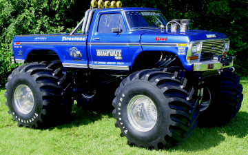 Картинка автомобили custom+pick-up bigfoot f150 ford