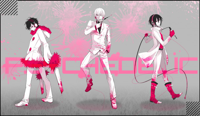 Обои картинки фото аниме, durarara, изая, орихара, парни, шизуо, хейваджима