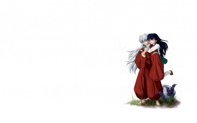 Обои картинки фото аниме, inuyasha, инуяша, арт