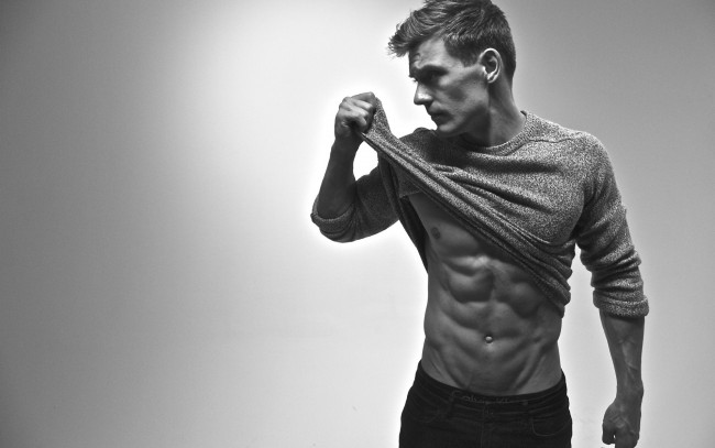 Обои картинки фото мужчины, - unsort, фон, парень, торс, мускулы
