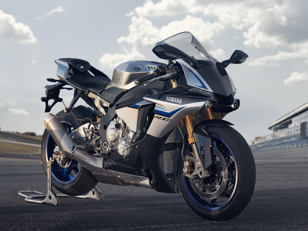 Обои картинки фото мотоциклы, yamaha