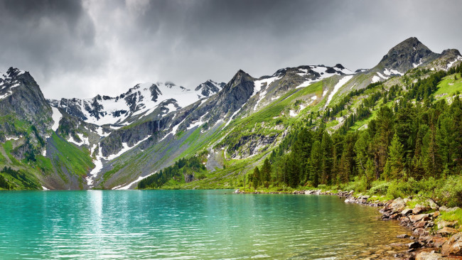 Обои картинки фото природа, реки, озера, горы, озеро