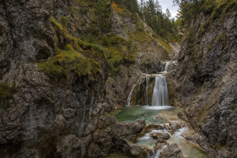 Картинка природа водопады простор