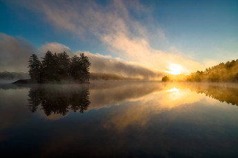 Картинка природа восходы закаты простор