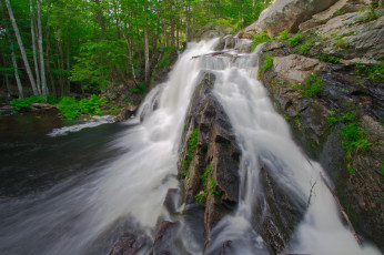 Картинка природа водопады простор