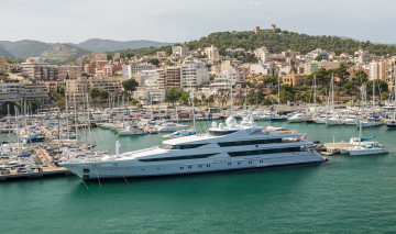 Картинка корабли Яхты суперяхта