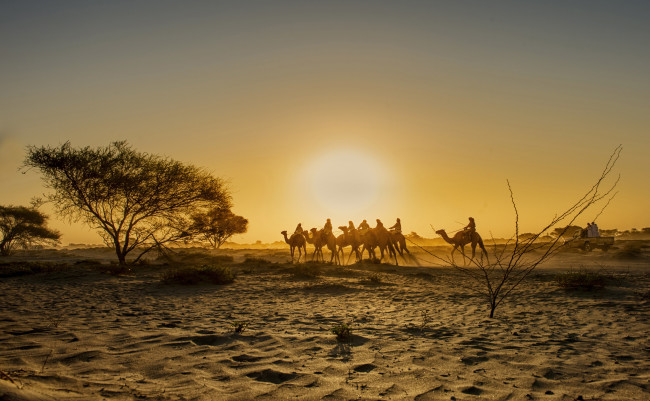 Обои картинки фото природа, восходы, закаты, простор