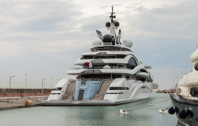 Обои картинки фото корабли, Яхты, суперяхта