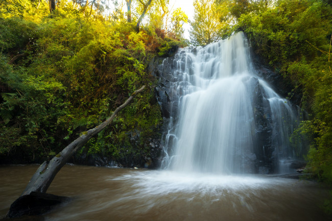 Обои картинки фото природа, водопады, простор