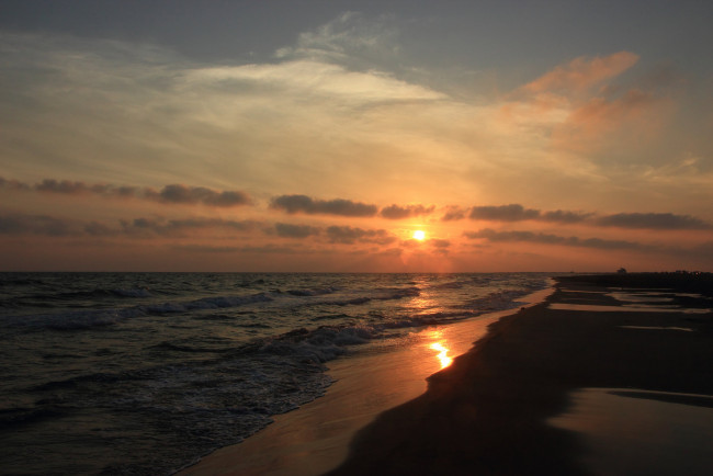 Обои картинки фото природа, восходы, закаты, река, лес