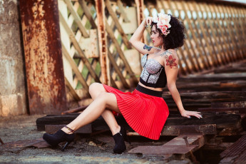 Картинка девушка девушки -unsort+ брюнетки темноволосые модель