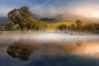 Картинка природа восходы закаты простор