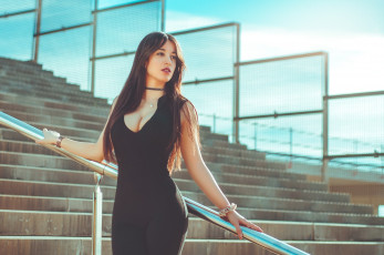 Картинка девушка девушки -unsort+ брюнетки темноволосые модель