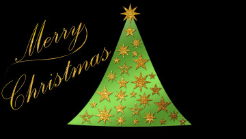 Картинка праздничные векторная+графика+ новый+год фон звезды снежинки елка