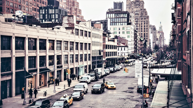 Обои картинки фото города, - улицы,  площади,  набережные, здания, дома, улица, дорога, машины, люди