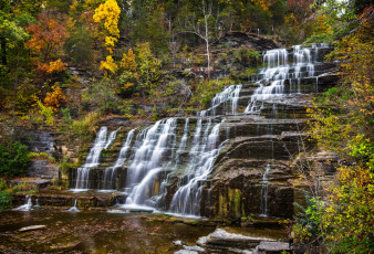 Картинка природа водопады простор