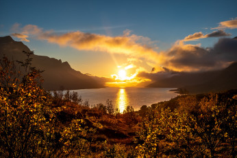 Картинка природа восходы закаты простор