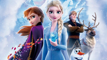 Картинка frozen+ii+ 2019 мультфильмы -unknown+ разное озвучка эван рэйчел вуд кристен белл холодное сердце 2 мультфильм