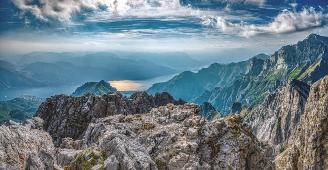 Обои картинки фото природа, горы, простор