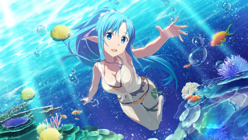 Картинка аниме sword+art+online асуна