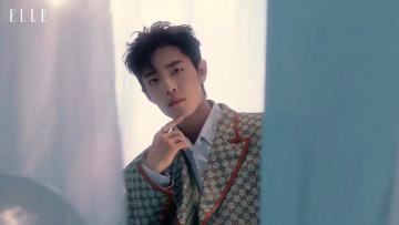 Картинка мужчины xiao+zhan актер лицо пиджак шторы