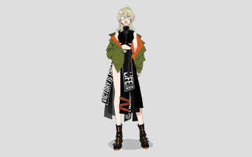 Картинка аниме unknown +другое+ девушка повязка