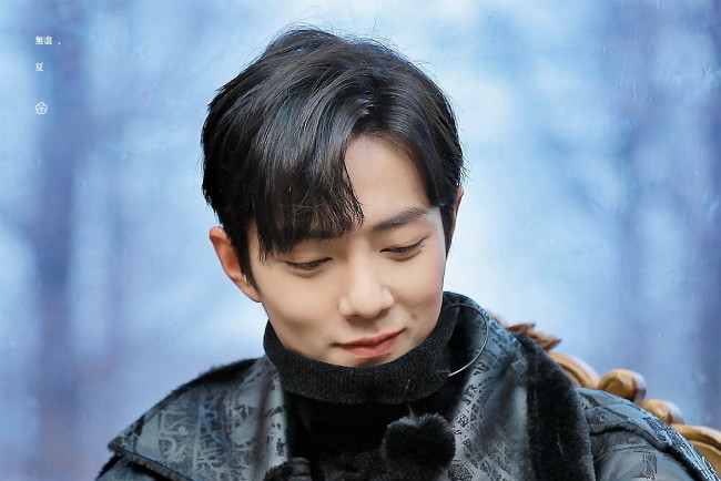 Обои картинки фото мужчины, xiao zhan, лицо, свитер, куртка