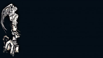 Картинка фэнтези ангелы ангел статуя могилы