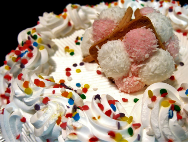 Обои картинки фото еда, торты, крем, украшения