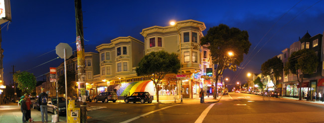 Обои картинки фото haight-ashbury, города, сан-франциско , сша