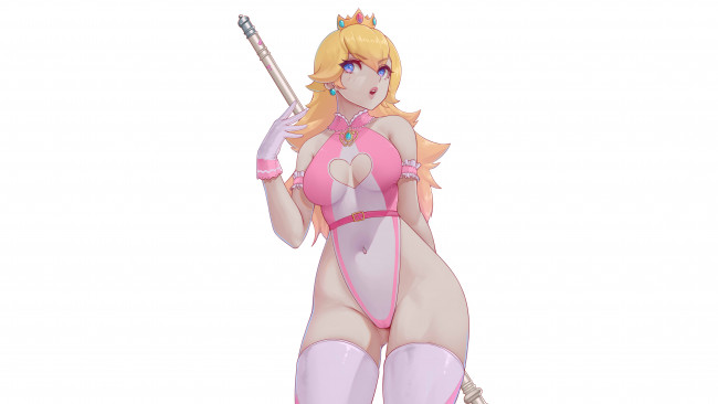 Обои картинки фото super mario bros, видео игры, princess, peach