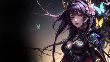 Картинка фэнтези девушки нейросети графика нейроарт ai art нейронные сети рисунки нейро искусство