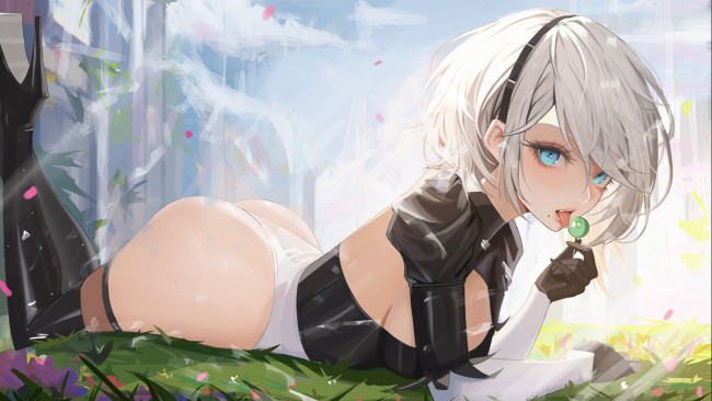 Обои картинки фото видео игры, nier,  automata, automata