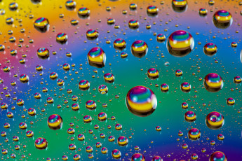 обоя 3д графика, шары , balls, капли