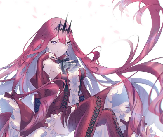 Обои картинки фото аниме, fate, stay night,  grand order,  apocrypha, девушка