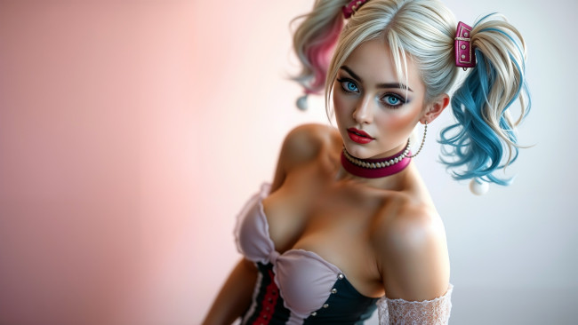 Обои картинки фото нейросеть, 3д графика, мультфильмы,  кино,  видео игры, девушка, женщина, разноцветная, сексуальная, модель, звезда, позирует, разная, обувь, верхняя, стильная, одежда, нижнее, эротическое, бельё, трусы, лифчик, аксессуары, макияж, колготки, чулки, и, множество, элементов, на, фотографии
