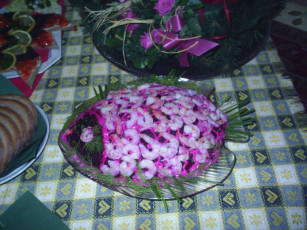 Картинка селедка под шубой еда салаты закуски